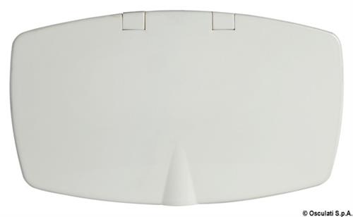 Box doccia New Edge bianca tubo PVC 2,5 m uscita trasversale